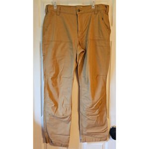 Carhartt Men's 36x32 Rugged Flex Relaxed Canvas Double-Front Utility Work Pants